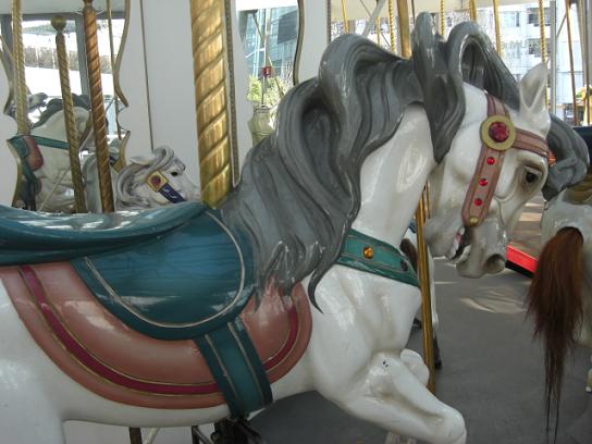 Zeum Carousel horsie